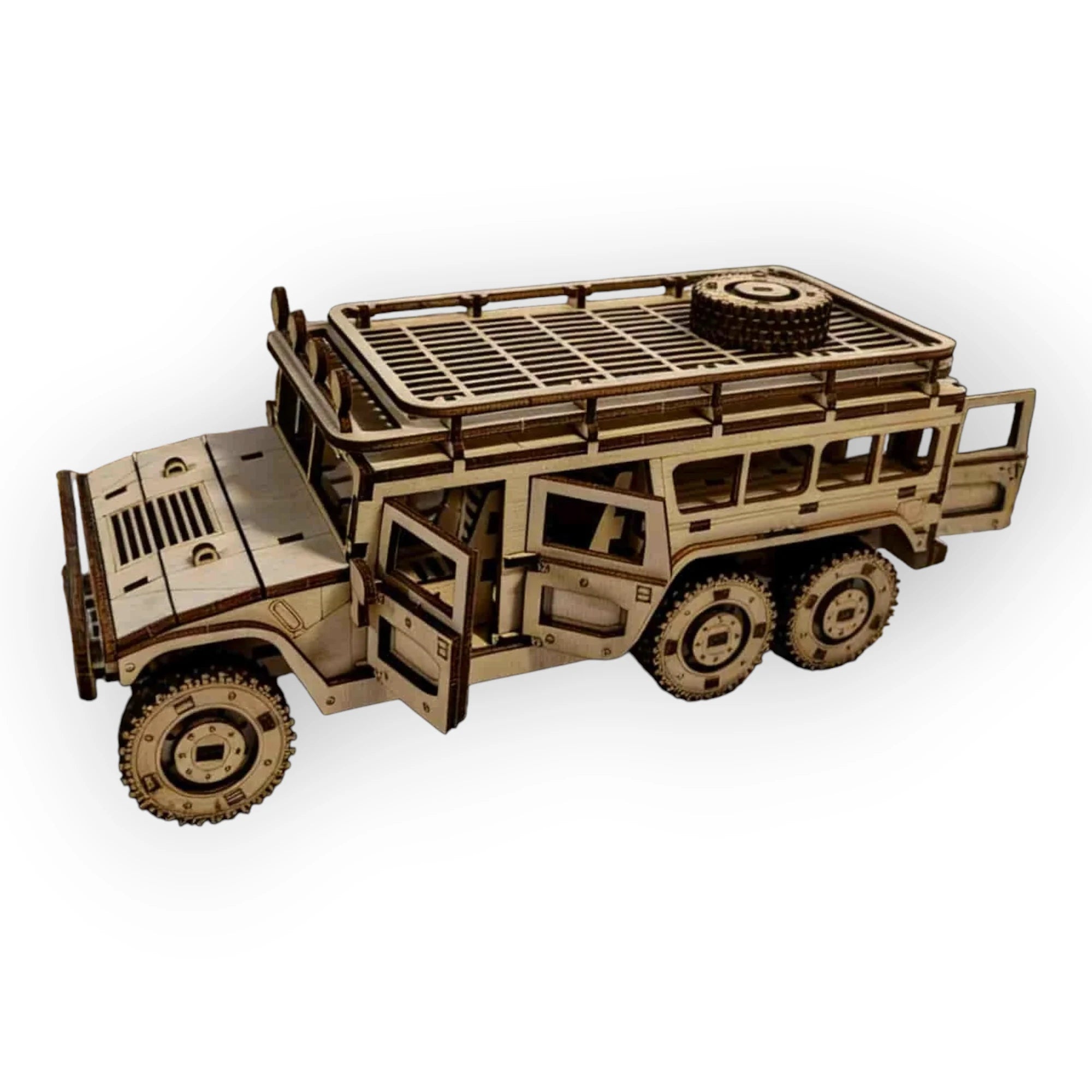 Hummer Off-Road Vehicle - 3D Model to Assemble
