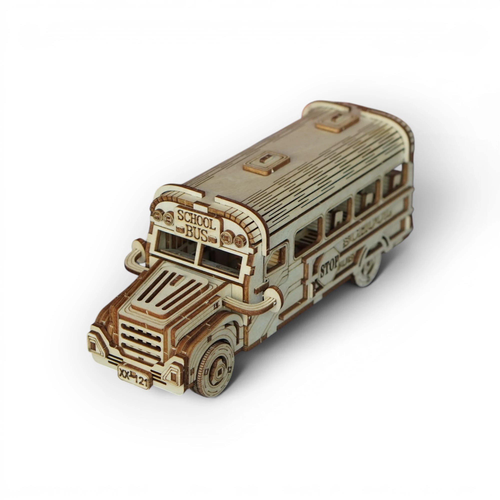 School Bus – 3D Model for Assembly