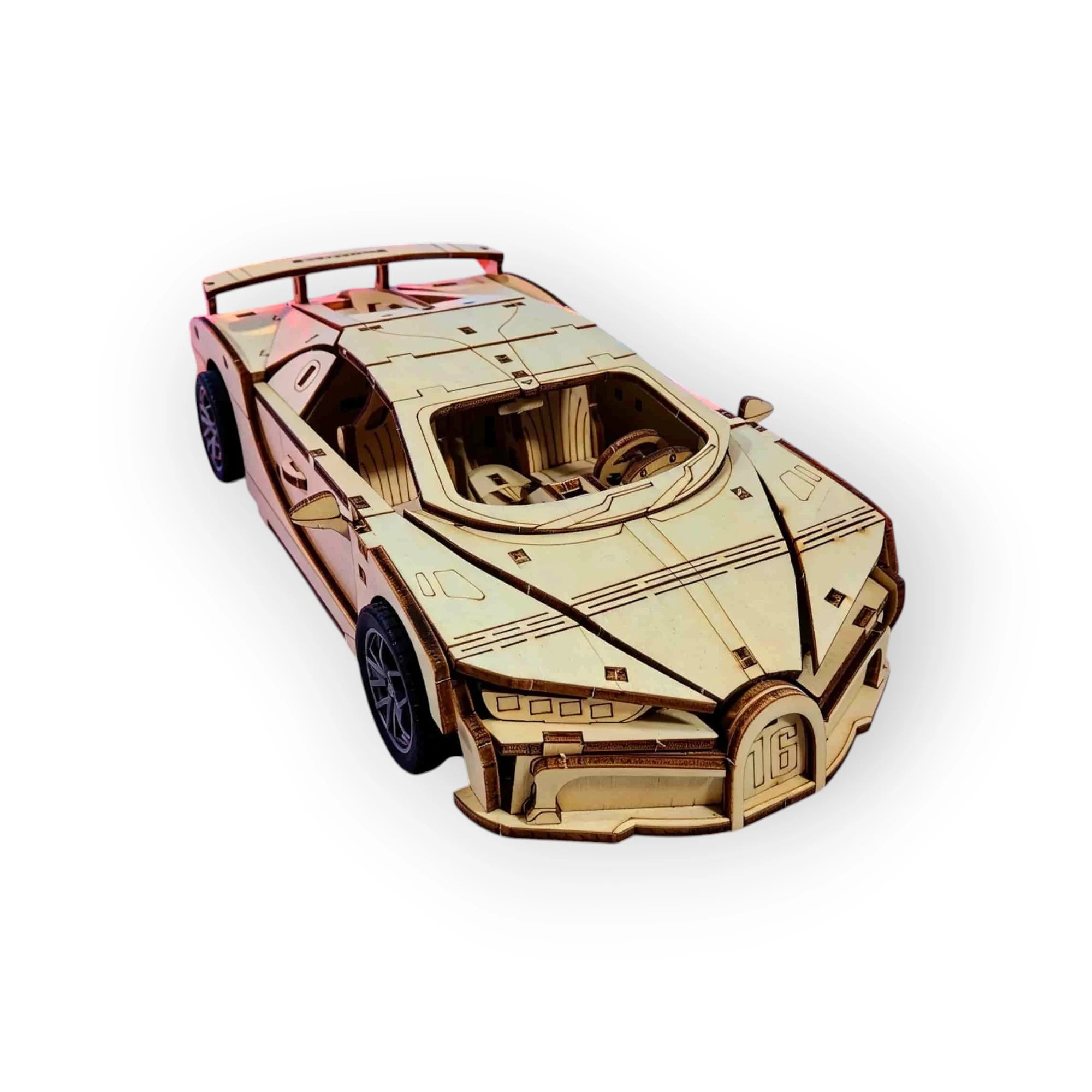 Bugatti Sports Car – 3D Model for Assembly