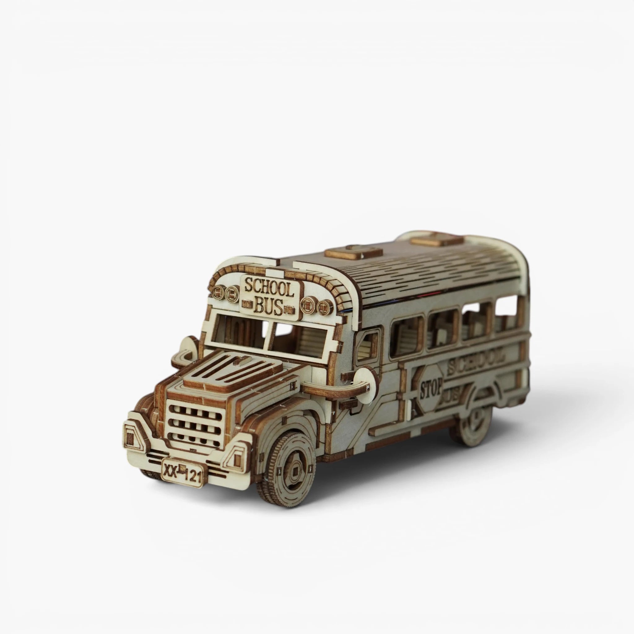School Bus – 3D Model for Assembly