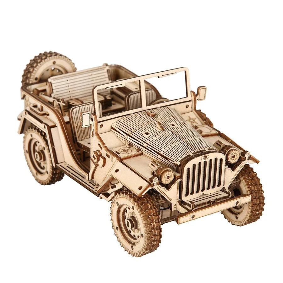 Military Jeep – 3D Model for Assembly