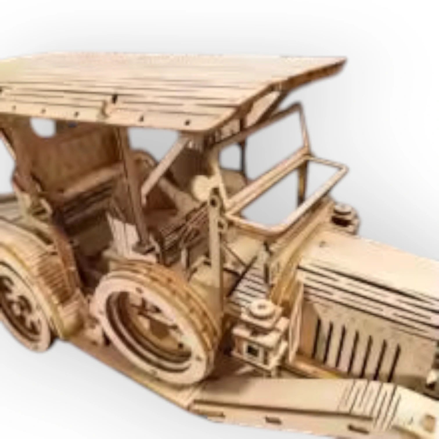Vintage Classic Car – 3D Assembly Model