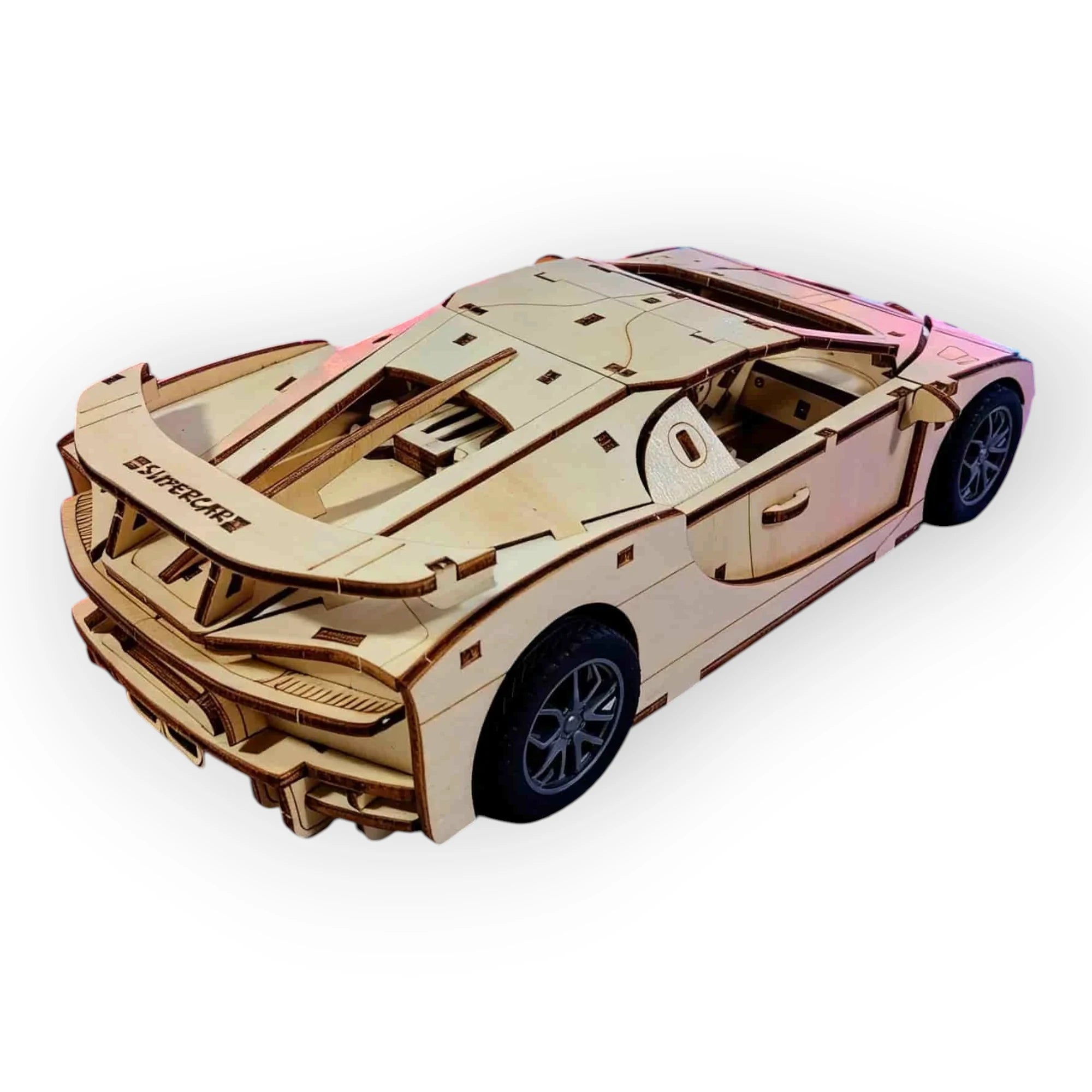 Bugatti Sports Car – 3D Model for Assembly