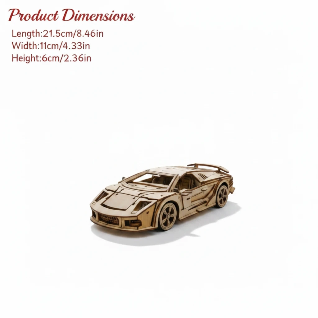 Supercar – 3D Model for Assembly