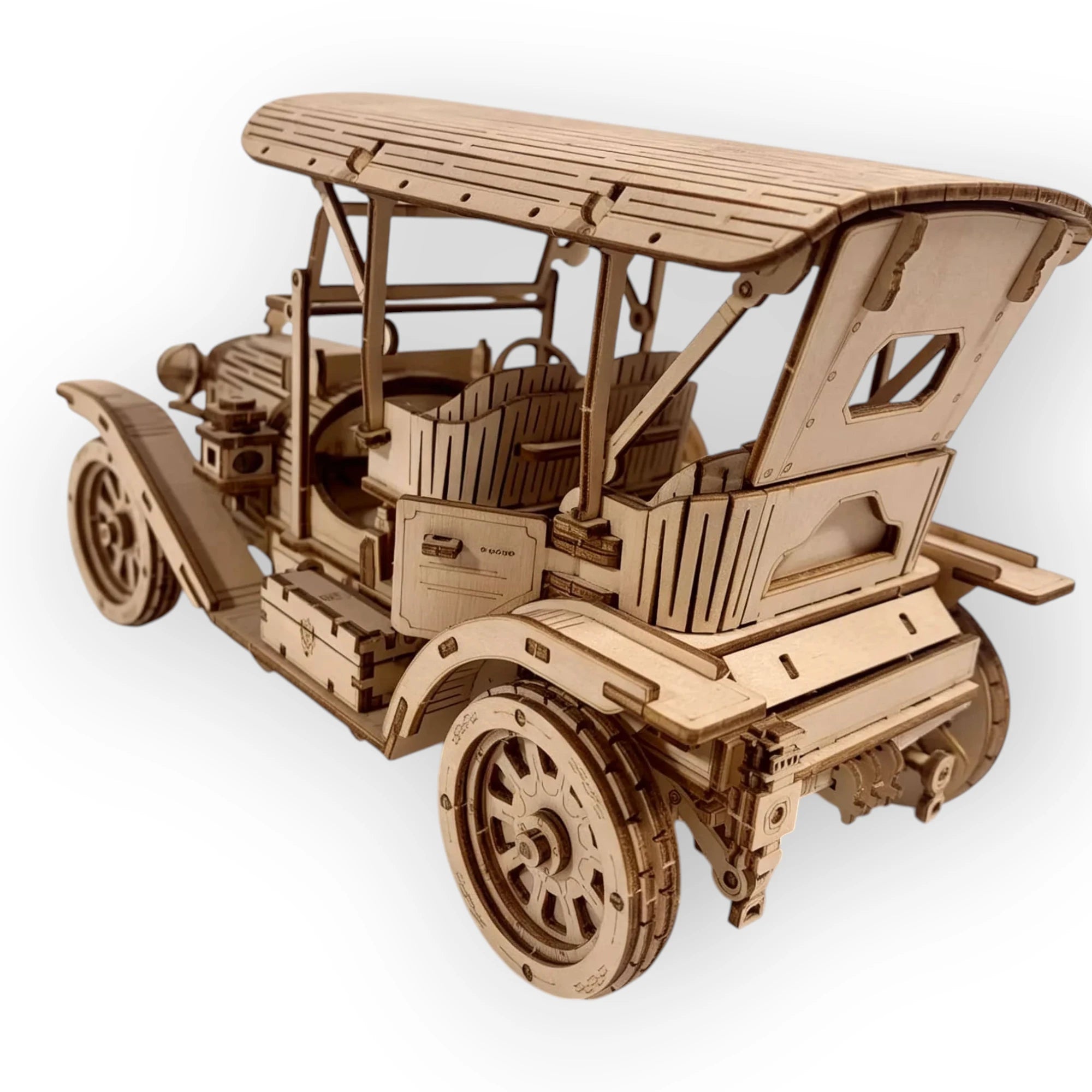 Vintage Classic Car – 3D Assembly Model