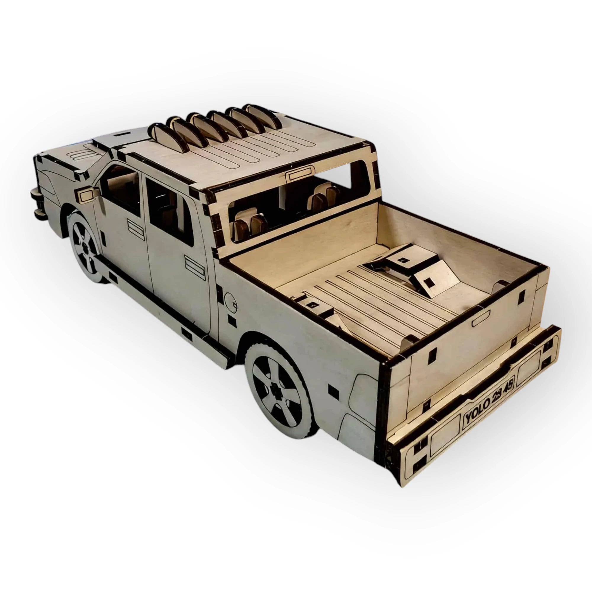 Pickup Truck – 3D Model for Assembly