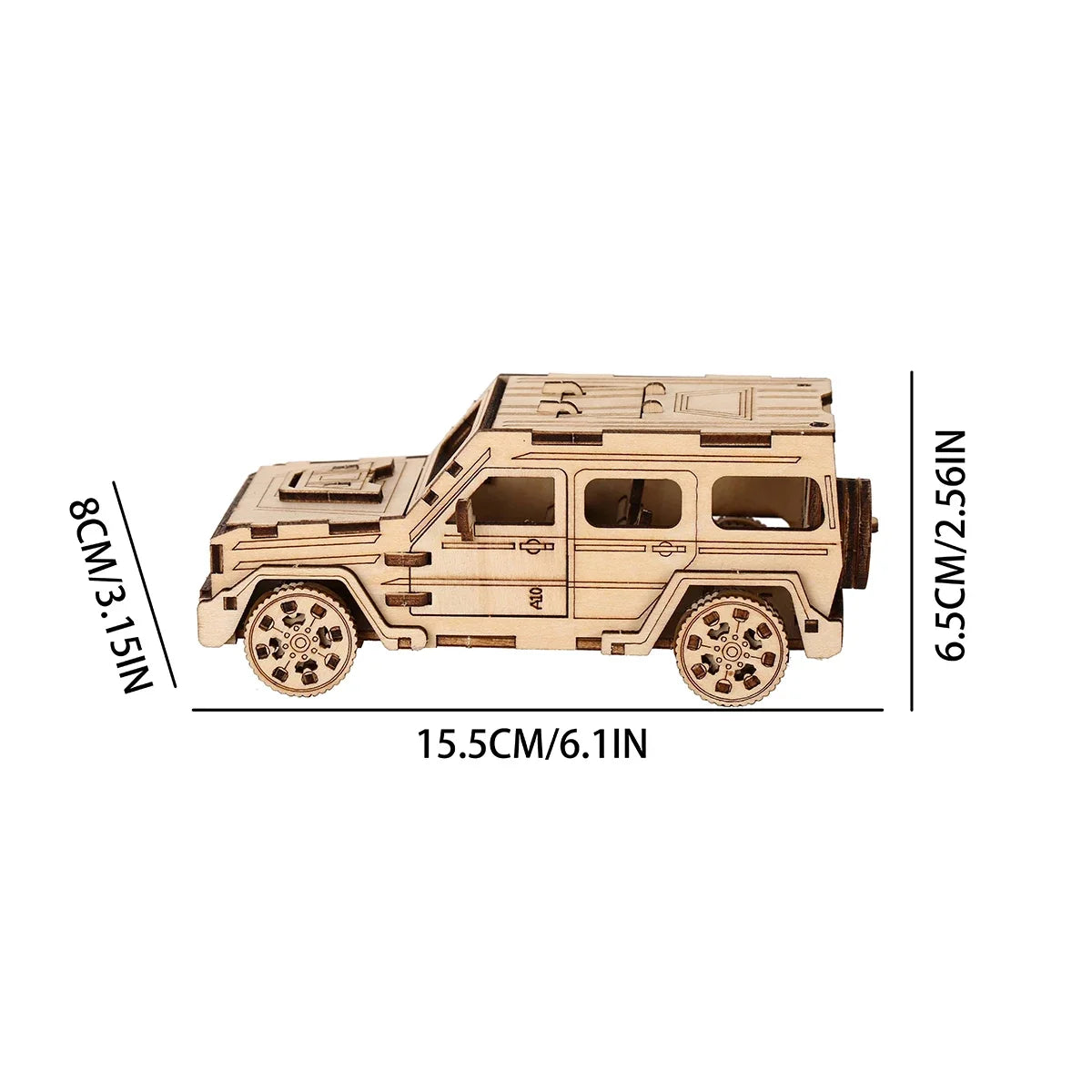 SUV – 3D Model to Assemble