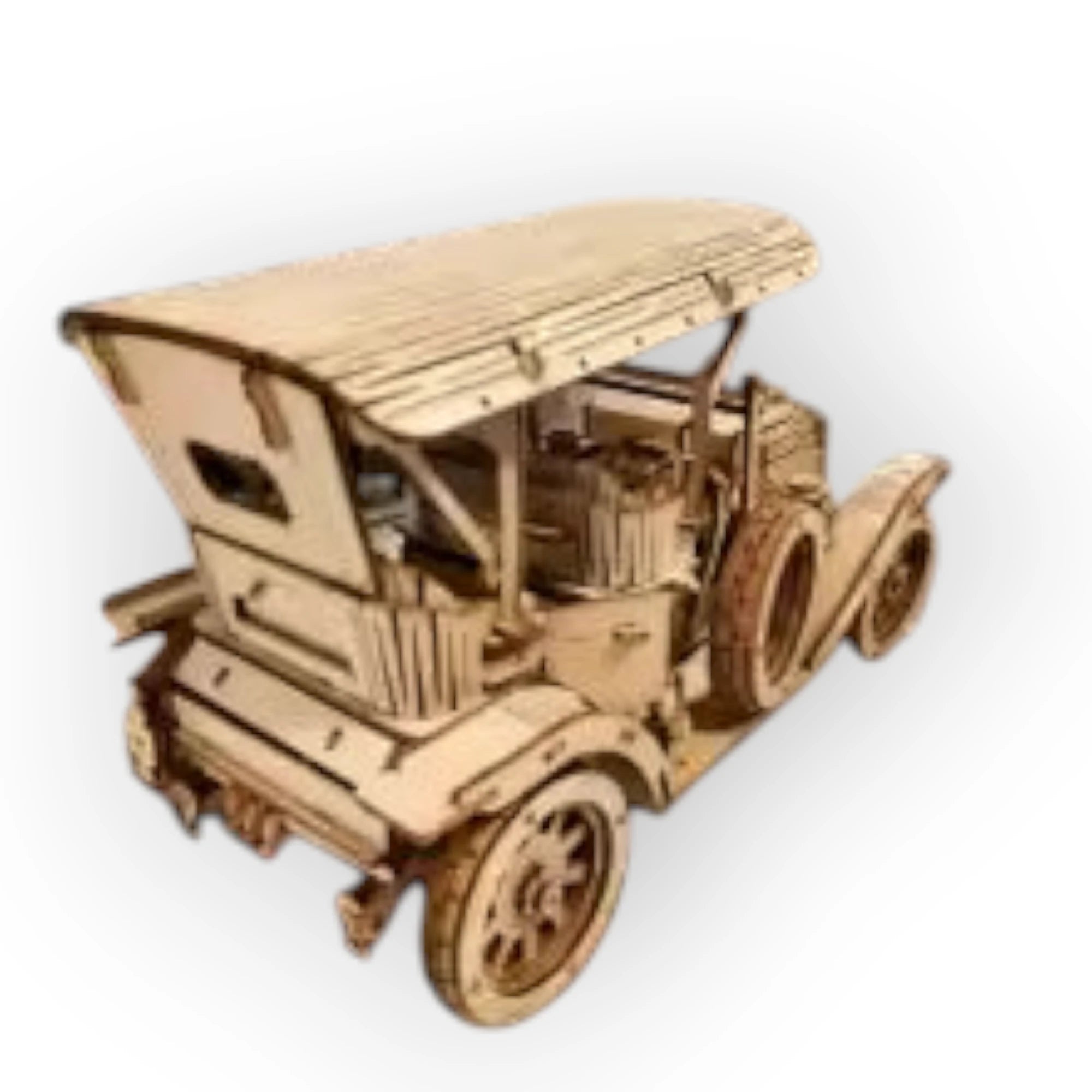 Vintage Classic Car – 3D Assembly Model