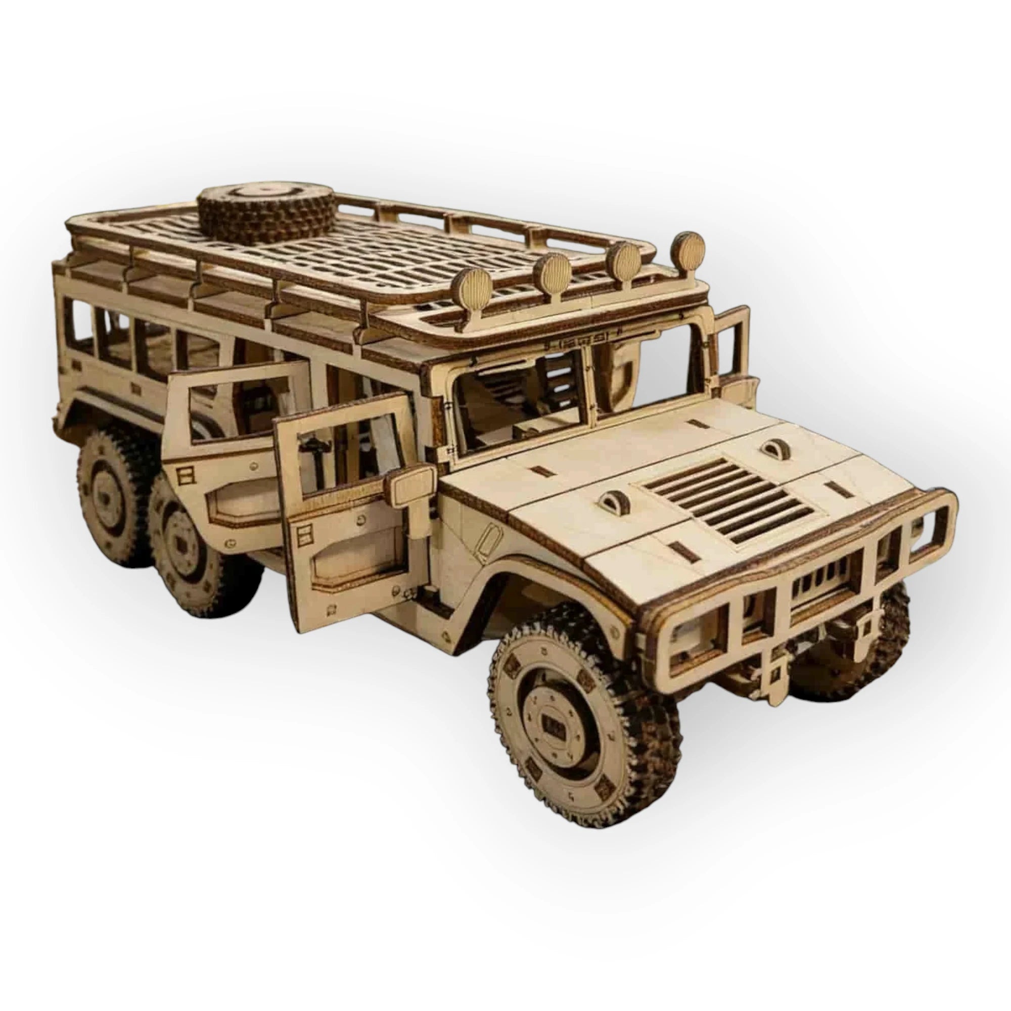 Hummer Off-Road Vehicle - 3D Model to Assemble