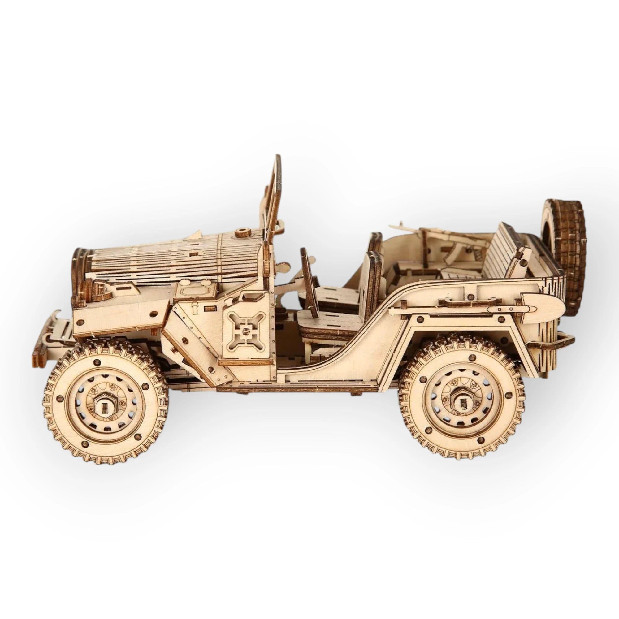 Military Jeep – 3D Model for Assembly